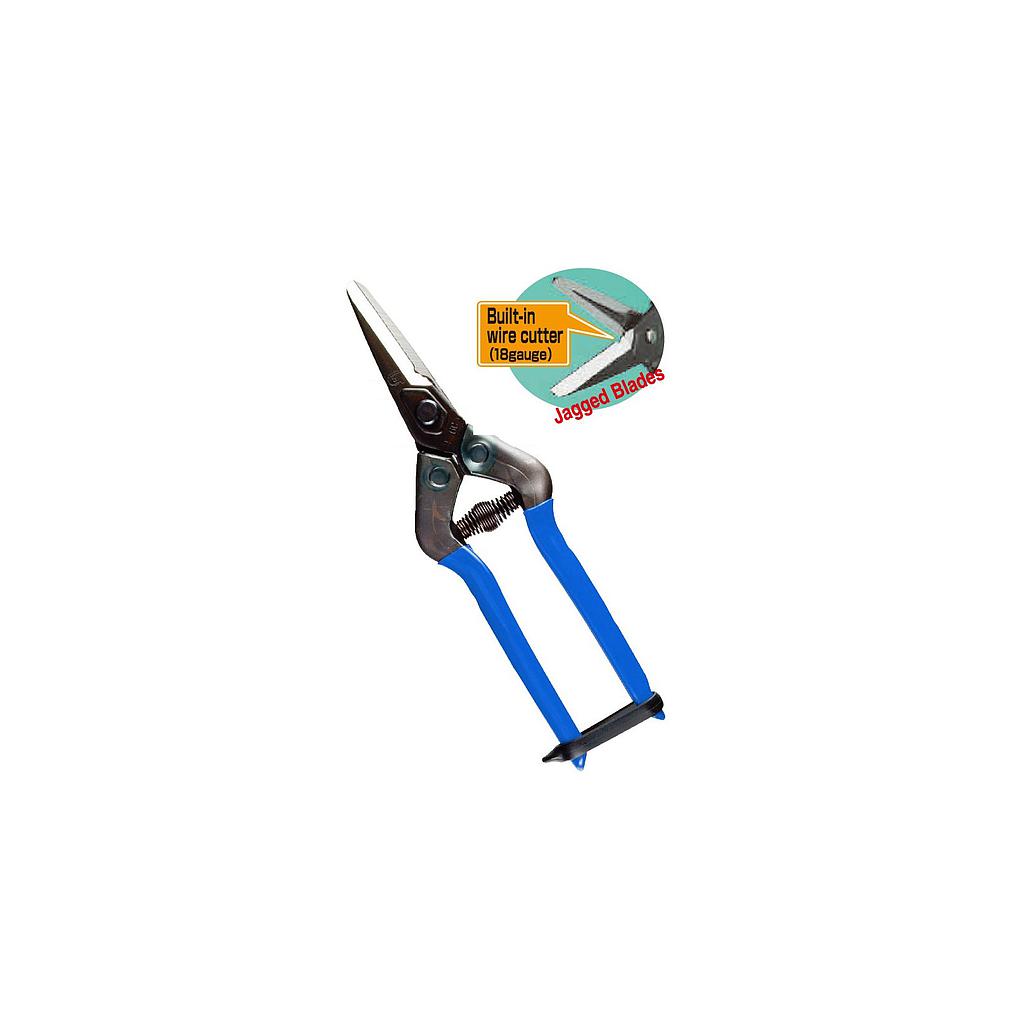 Tijera Recolección CHIKAMASA E-6C - 19 cm | Hoja Dentada