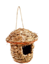 Casa Aves Natural | 15 x 16 cm